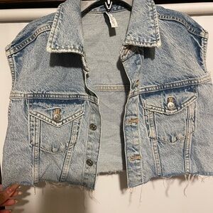 Zara Denim Vest